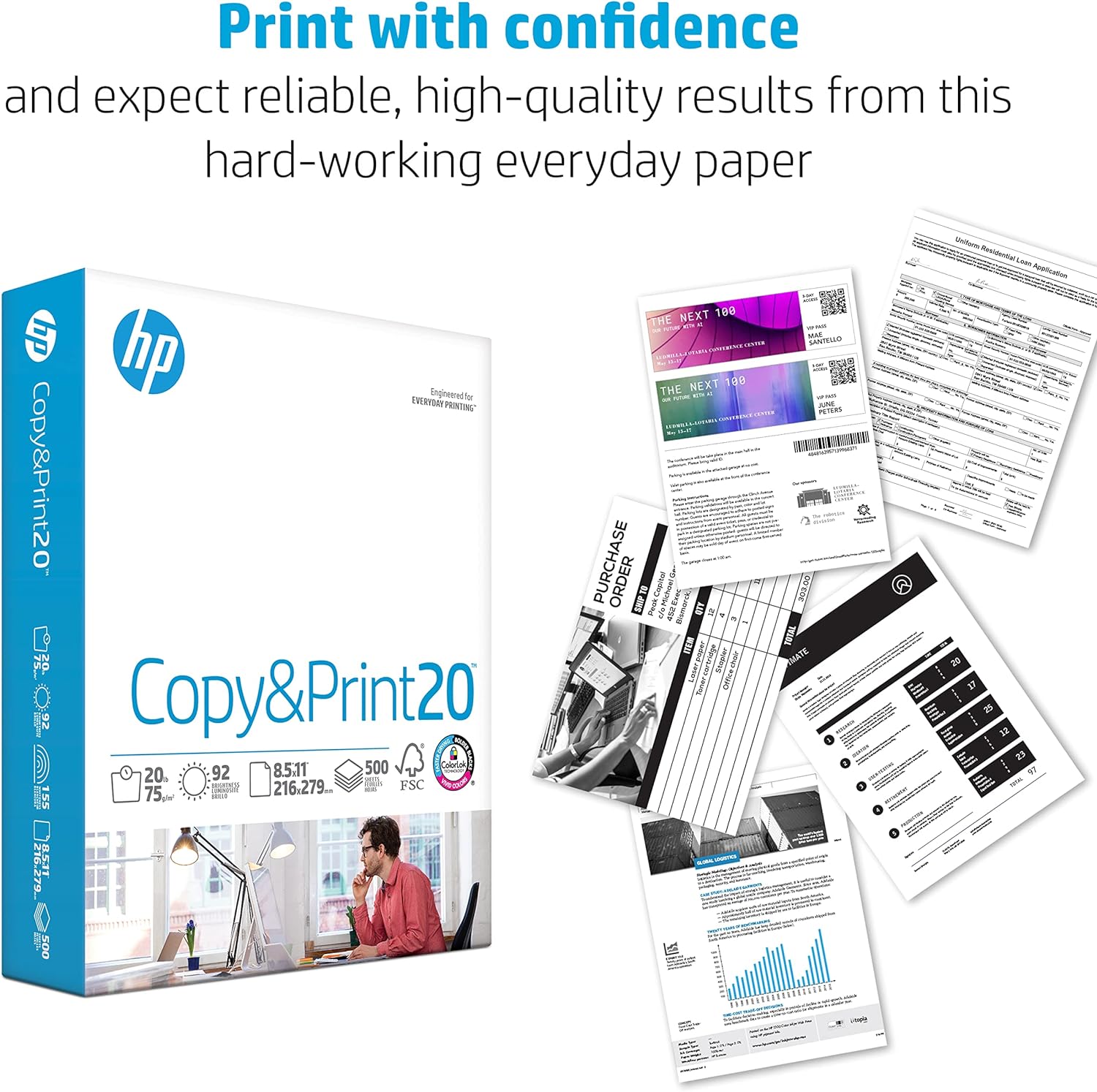 HP printer paper