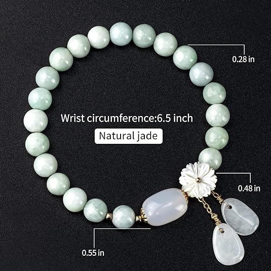 Women's Natural Jade Bracelet